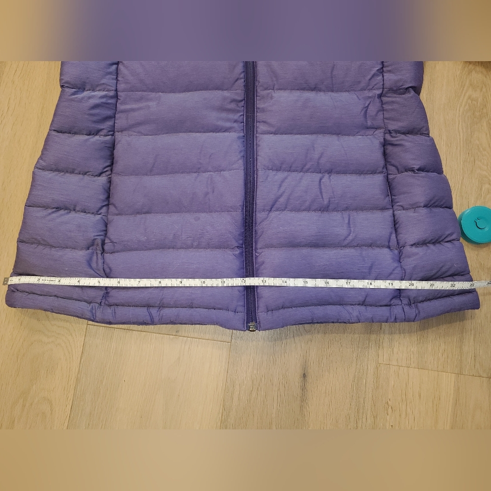 Burton Purple Puffer Jacket High Collar Cropped - Picture 6 of 9